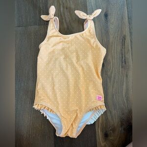 Rufflebutts orange bathing suit